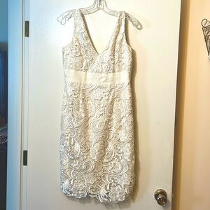 Adrianna Papell Lace Dress Sz 10 “Preowned “
